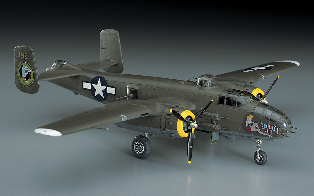 ハセガワ 1/72 B-25J ミッチェル #E16