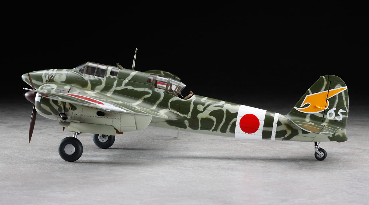 青島文化教材社 1/144 双発小隊シリーズ No.1 日本陸軍 川崎 キ45改 二式複戦 屠龍乙 2機セット プラモデル tf8su2k