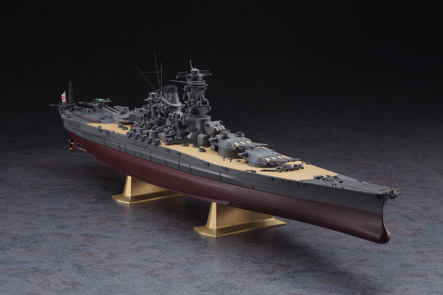 1/2000　日本海軍　戦艦　大和　３バージョン