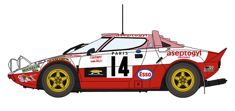 ランチア ストラトス HF “1977 モンテカルロ ラリー” | 株式会社 ランチア ストラトス HF “1977 モンテカルロ ラリー” | 株式会社