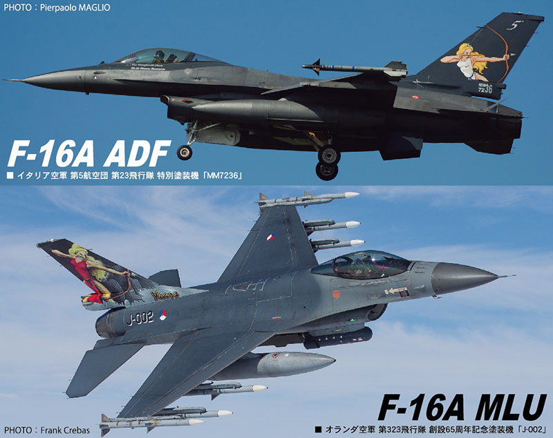 F-16A ADF/MLU ファイティング ファルコン “ダイアナ コンボ” | 株式会社 ハセガワ