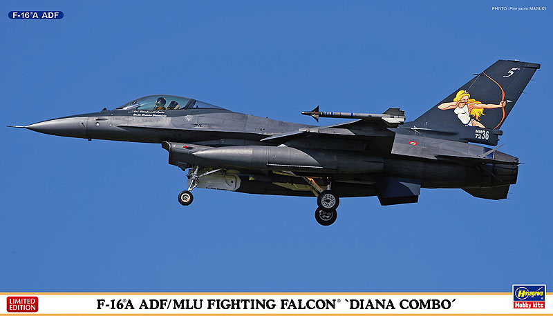 ハセガワ 1/72 飛行機シリーズ F-16A ADF ファイティング ファルコン “ヴァイパー" tf8su2k