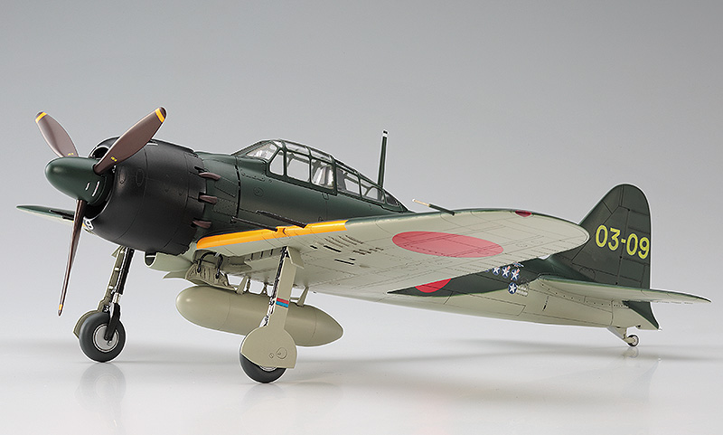 ハセガワ 1/72 三菱 A6M5c 零戦 52型丙 ゼロ戦 プラモデル 完成品