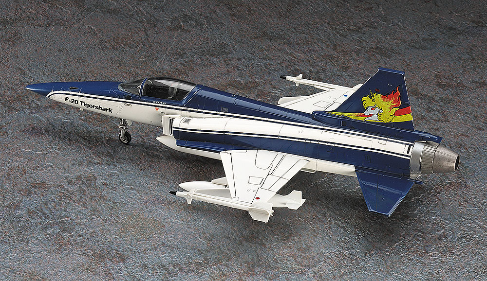 ハセガワ　1/72　エリア88　F-20タイガーシャーク　Capt.シン　風間真