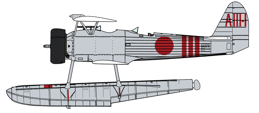 KONISHI No.72017 海軍95式水上偵察機