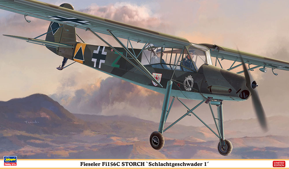 フィーゼラー Fi156C シュトルヒ “第1地上攻撃航空団” | 株式会社 ハセガワ