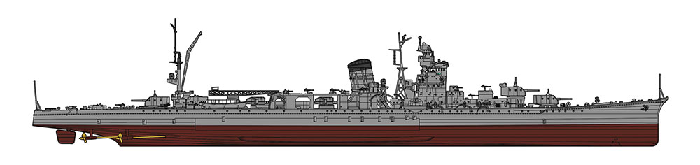 ハセガワ 1／ 350 日本海軍 軽巡洋艦 酒匂40098プラモデル-