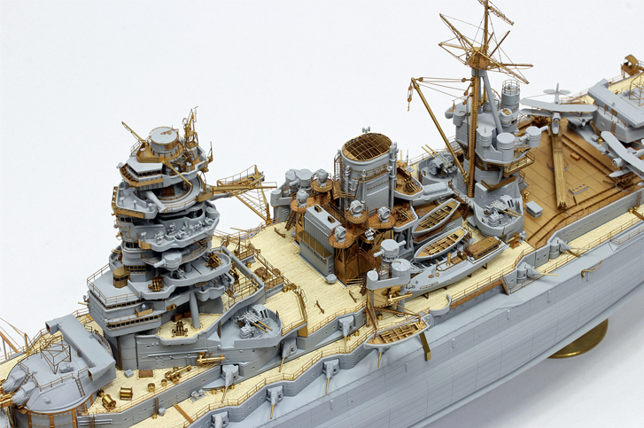 1/350 ハセガワ 旧日本海軍 戦艦 長門 1942年時(開戦時)エッチング付