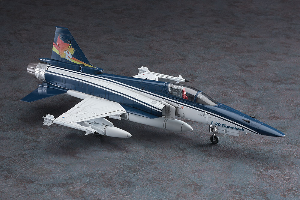 Hasegawa Area 88 F-20 Tiger Shark Shin Kazama 1/48 Creator Works Model kit 64771 