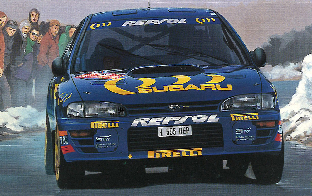 DECAL 1//43 X GAMES 2006 Colin Mc Rae Subaru Imreza
