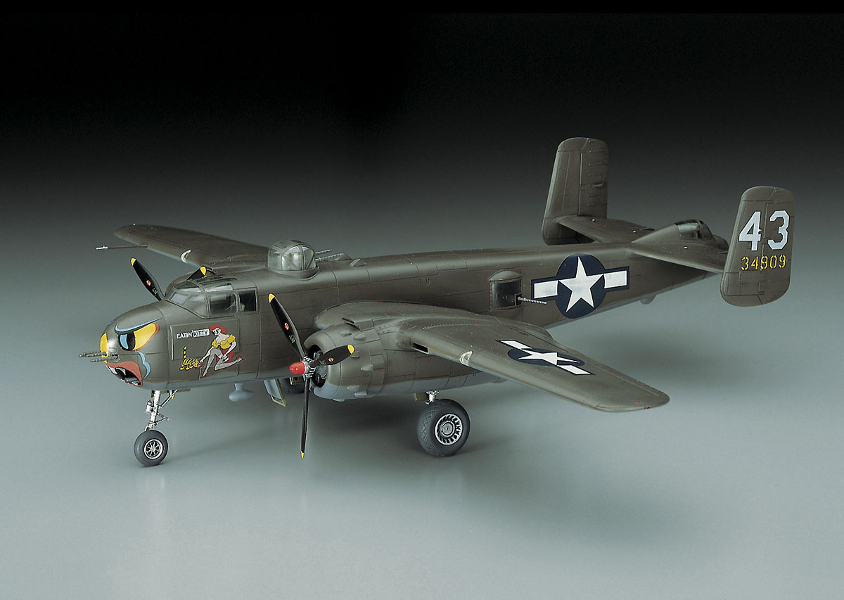 ハセガワ 1/72 B-25J ミッチェル #E16