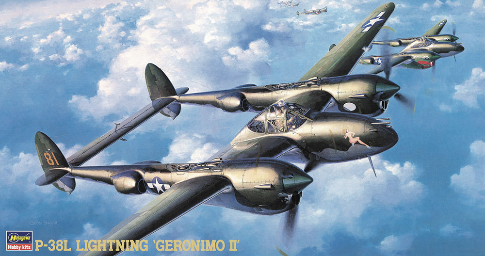 P-38L ライトニング “ジェロニモ II” | 株式会社 ハセガワ