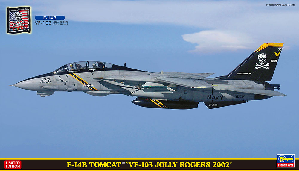 F-14B トムキャット “VF-103 ジョリー ロジャース 2002” | 株式会社