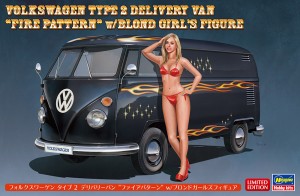 SP464 VW TYPE 2 DELIVERY VAN w)BLOND GIRL_ol