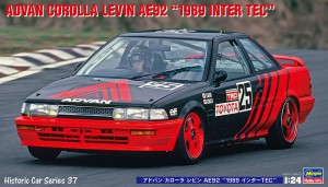 HC37 ADVAN AE92 1989 INTER TEC