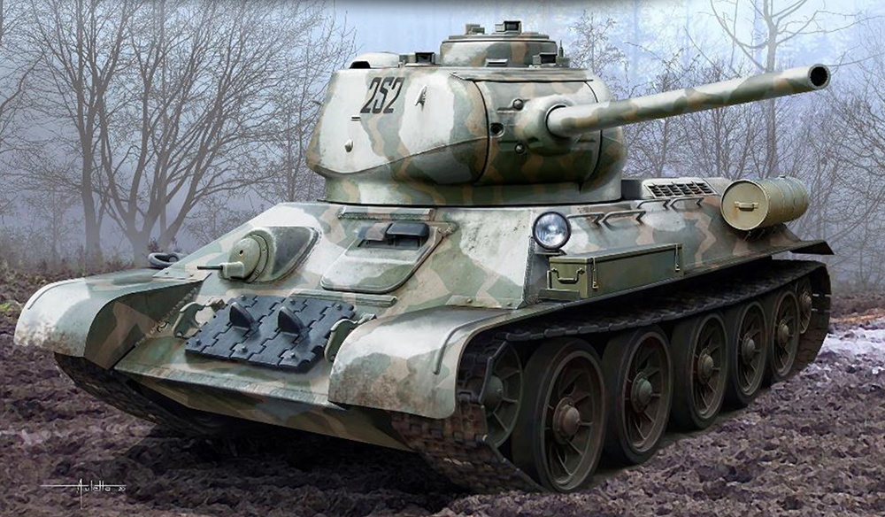 ソビエト T34-85 | 株式会社 ハセガワ