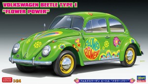 20488 VW BEETLE TYPE 1 FLOWER POWAER_ol