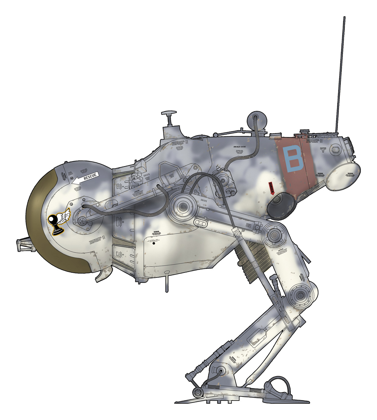 月面用戦術偵察機 LUM-168 キャメル “オペレーション・ダイナモ 