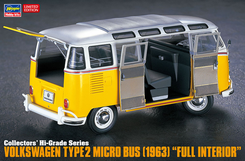 フォルクスワーゲン タイプ 2 マイクロバス（1963）“フルインテリア” | 株式会社 ハセガワ