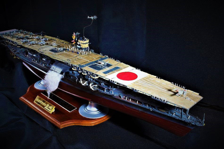 日本海軍 航空母艦 ”赤城” ミッドウェー海戦 1942年6月【全機 発艦