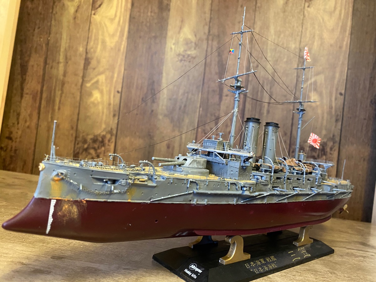 ハセガワ 1/350 安から 日本海軍 戦艦三笠「日本海海戦」【Z21