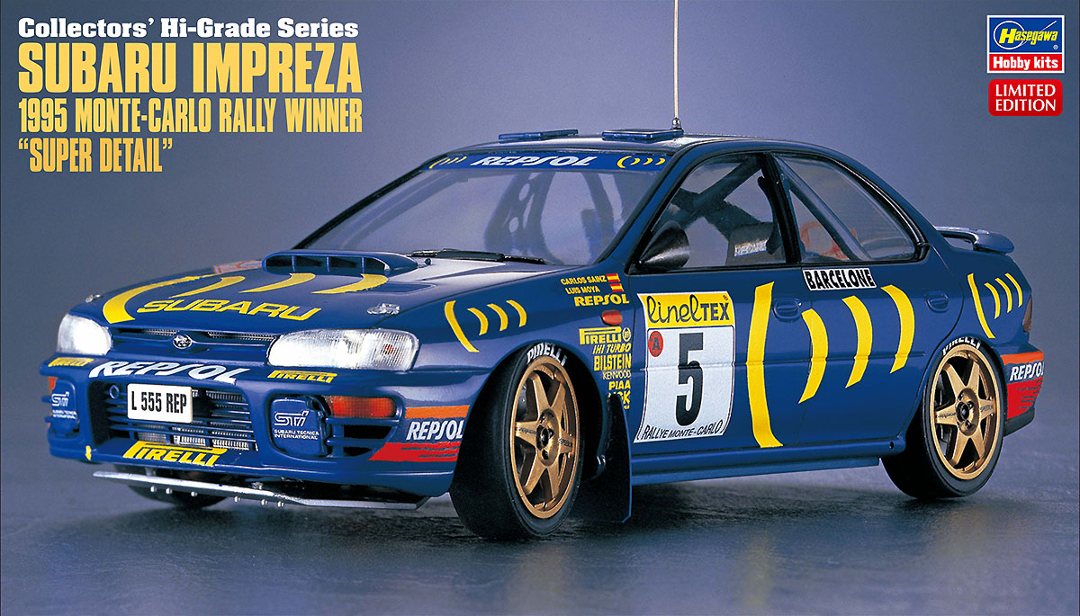 スバル インプレッサ 1995 モンテカルロ ラリー ウィナー “スーパー 