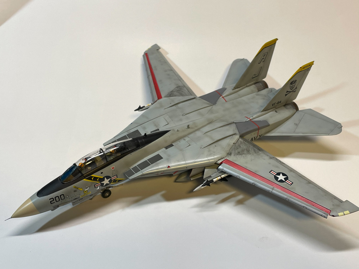 値下げ】飛行機模型 F−14A TOMCAT U.S.NAVY VF−84 | www
