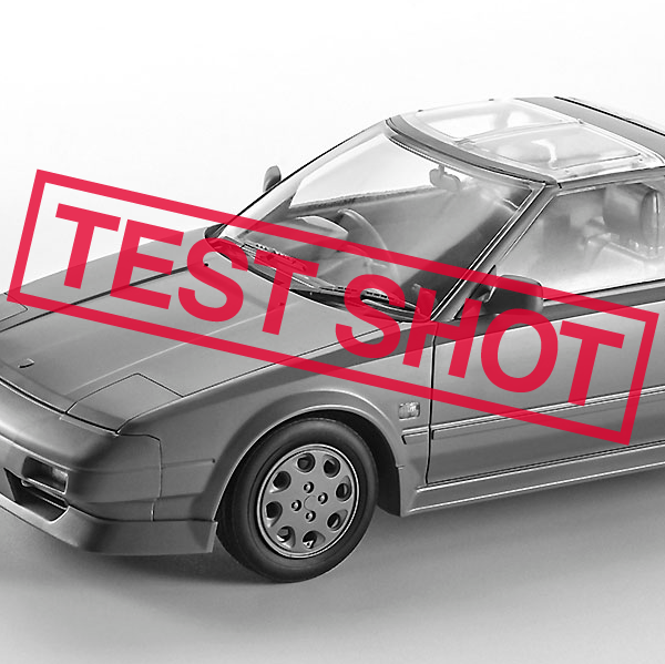1/24「トヨタ MR2 （AW11）」開発進行中！（テストショット公開