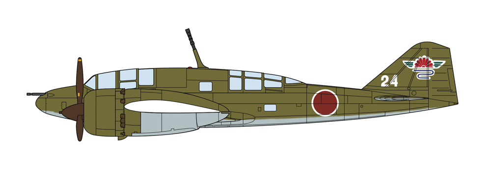 三菱 キ46 百式司令部偵察機 III型改 防空戦闘機 “独立飛行第16中隊
