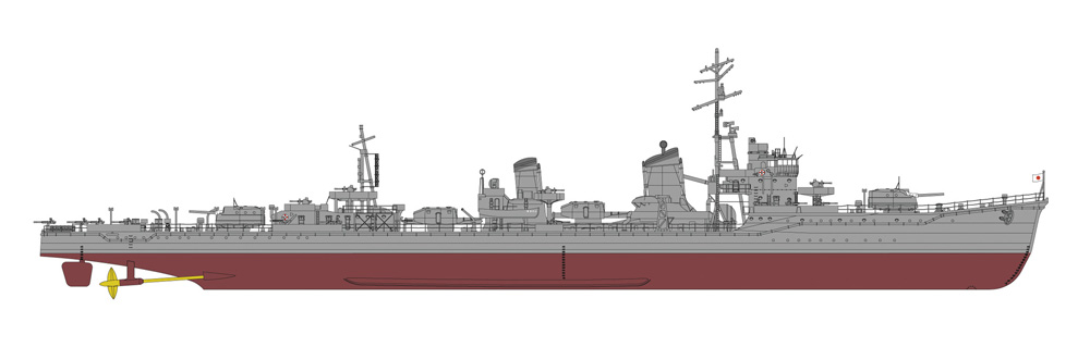 日本海軍 甲型駆逐艦 浜風 “天一号作戦 スーパーディテール” | 株式 