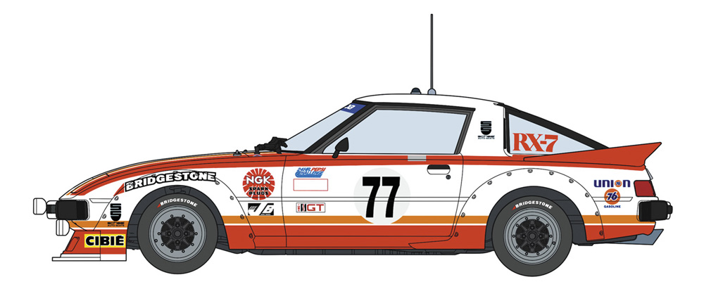 マツダ サバンナ RX-7 （SA22C） “1979 デイトナ CAR No.77” | 株式 