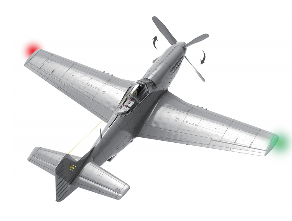 P-51D ムスタング用 ダイナミックパック | 株式会社 ハセガワ
