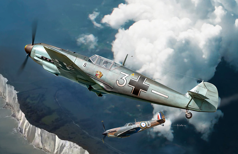 メッサーシュミット Bf109E-3 | 株式会社 ハセガワ