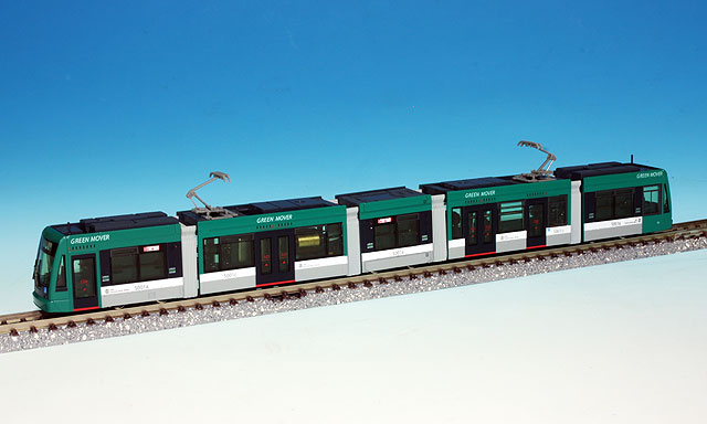 NT123 広島電鉄 5000系 グリーンムーバー